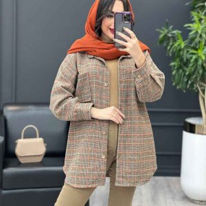 استایل با رنگ کرم نارنجی
