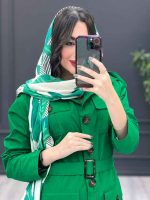 مانتو پاییزه چهار جیب پیله دار کد 3629 - تصویر 8