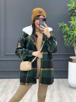 استایل با کت چهارخونه