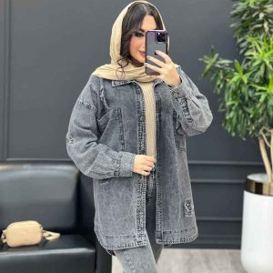 مانتو جین پایین هلال کد 3627