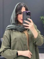 مانتو زیتونی