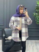 استایل با رنگ بنفش