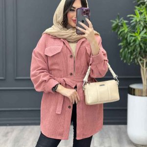 مانتو مخمل کبریتی