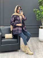 استایل با رنگ سرمه ای