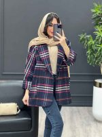 پالتو چهارخونه ترند