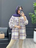 استایل با رنگ یاسی