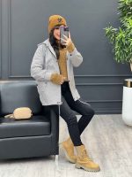 استایل با رنگ طوسی روشن