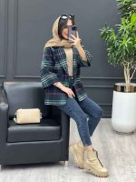 پالتو چهارخونه ترند