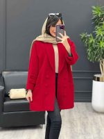 پالتو یقه آرشال آستین پاگن کد 3775