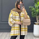 پالتو خفاشی بغل دکمه کد 3805