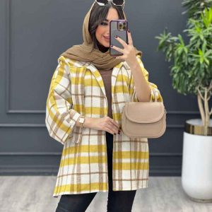 پالتو خفاشی بغل دکمه کد 3805