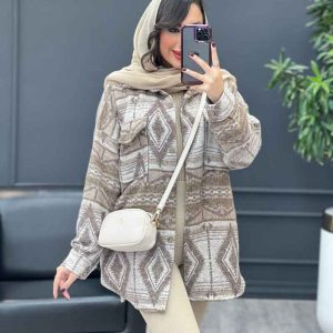شکت دو جیب طرح دار کد 3816