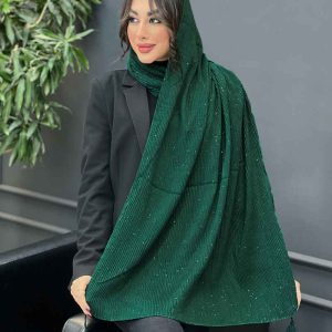 شال پلیسه شاین دار کد 3756