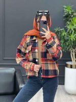 استتایل با رنگ سرمه ای نارنجی
