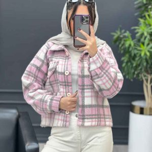 چهارخونه کتی دو جیب پاکتی کد 3729
