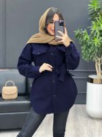 استایل با رنگ سرمه ای