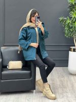 استایل با بارانی کله غازی