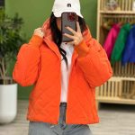 کاپشن کوتاه لوزی دوزی کد 3693