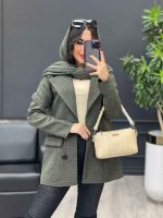پالتو یقه چرم