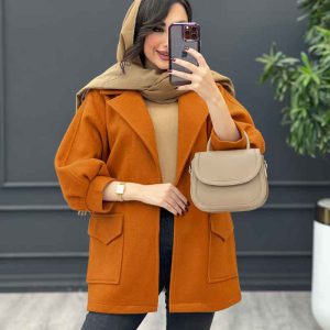 پالتو جیب پاکتی آستین پیله کد 3877