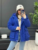کاپشن دو جیب پاکتی کد 3876