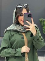 استایل با رنگ زیتونی