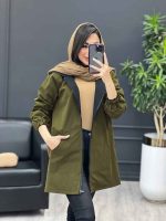 استایل با رنگ زیتونی