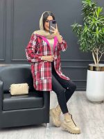بارانی دورو پایین گت کد 3891 - تصویر 11
