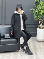 استایل با جین ذغالی
