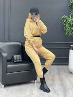 ست هودی و جاگر نیم تنه کد 3673 - تصویر 10