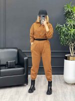 ست هودی و جاگر نیم تنه کد 3673 - تصویر 9