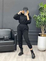 ست هودی و جاگر نیم تنه کد 3673 - تصویر 11