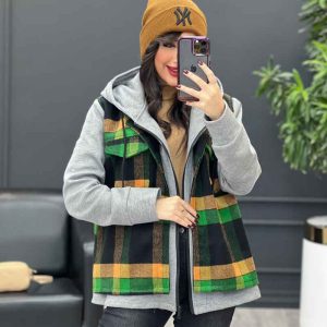 شکت دو جیب آستین دورس کد 3726