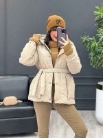 کاپشن کلاهدار