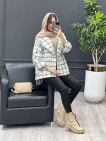 پالتو چهارخونه ارزان