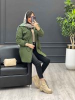 استایل با رنگ زیتونی