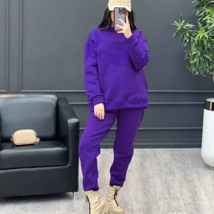 ست بلوز شلوار برش دار کد 3758