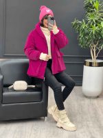 کاپشن سیلیکونی جیب پاکتی کد 4058 - تصویر 7