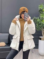کاپشن سیلیکونی جیب پاکتی کد 4058 - تصویر 6