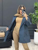 بارانی آستین پاگن کد 3994 - تصویر 6