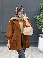 پالتو جیب پاکتی آستین پیله کد 4065 - تصویر 10