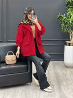 پالتو جیب پاکتی آستین پیله کد 4065 - تصویر 11