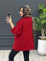 پالتو جیب پاکتی آستین پیله کد 4065 - تصویر 13