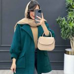 پالتو جیب پاکتی آستین پیله کد 4065