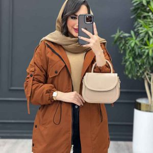 کاپشن چهارجیب بغل سه دکمه کد 4034