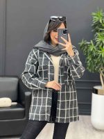 شکت کلاه دار دو جیب کد 4014 - تصویر 2