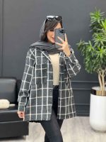 شکت کلاه دار دو جیب کد 4014 - تصویر 10