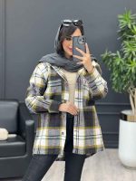شکت کلاه دار دو جیب کد 4014 - تصویر 3