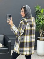 شکت کلاه دار دو جیب کد 4014 - تصویر 7