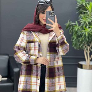 شکت کلاه دار دو جیب کد 4014